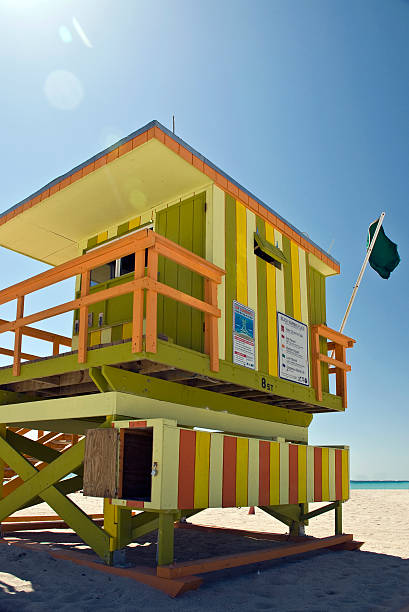 istock 8th Street Lifeguard Stand - South Beach 146054887