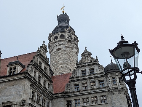 Leipzig New Town Hall, built between 1899 and 1905 in the historicist style