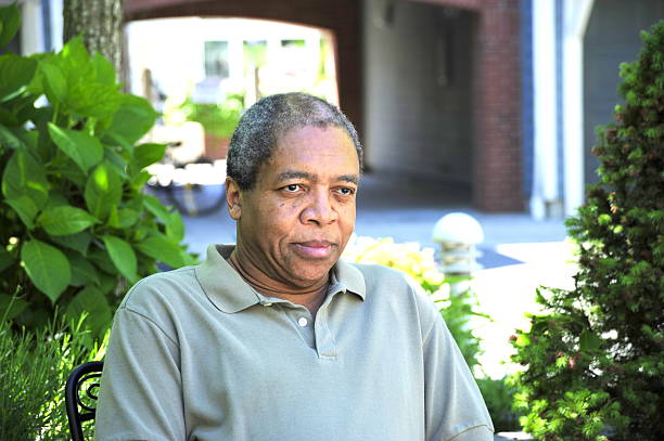 istock African american man relaxing. 146055033