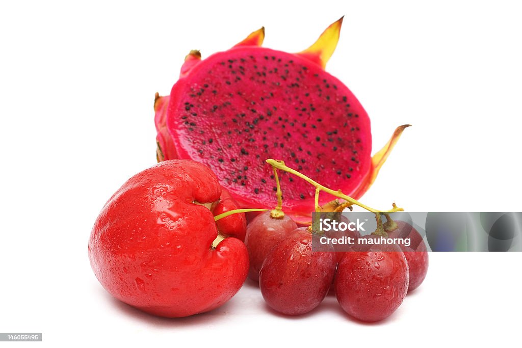 Cores de frutas vermelhas - Foto de stock de Alimentação Saudável royalty-free