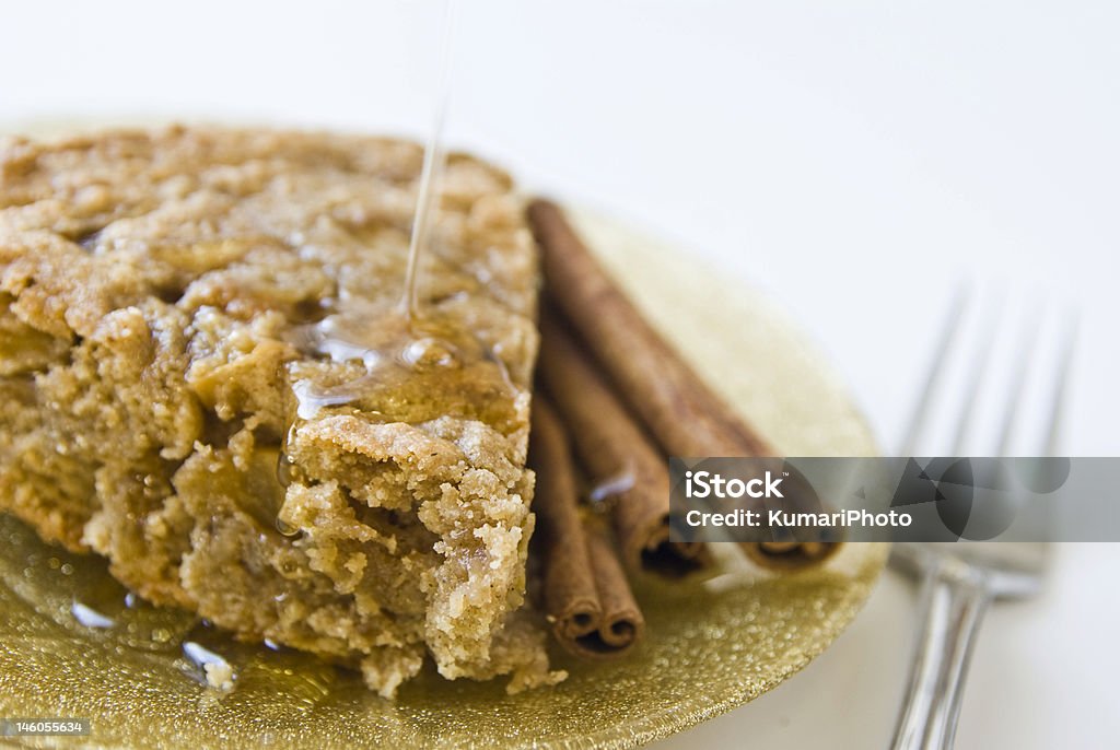 Apple Cake Agave nectar is poured over an apple cinnamon cake. Agave Plant Stock Photo