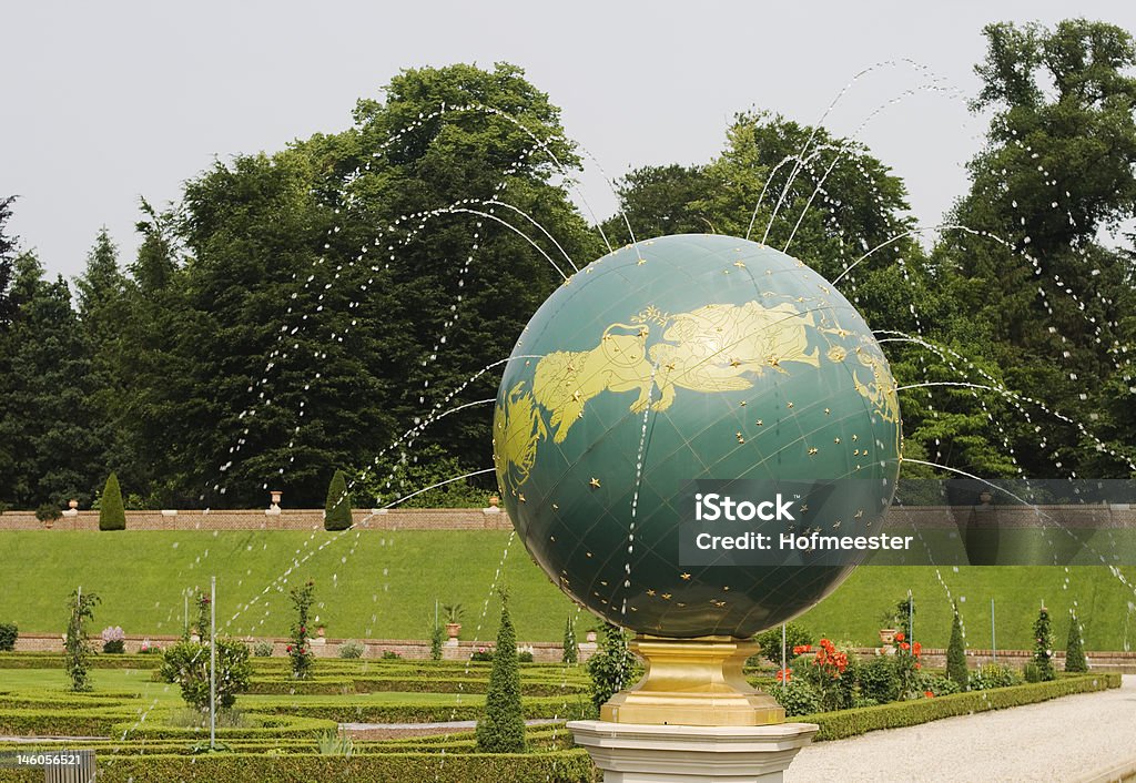 Fontaine de la sphère céleste - Photo de Apeldoorn libre de droits