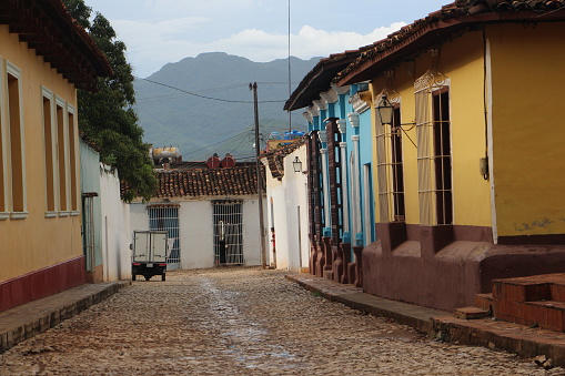 Cuba - Trinidad- little street un the old town