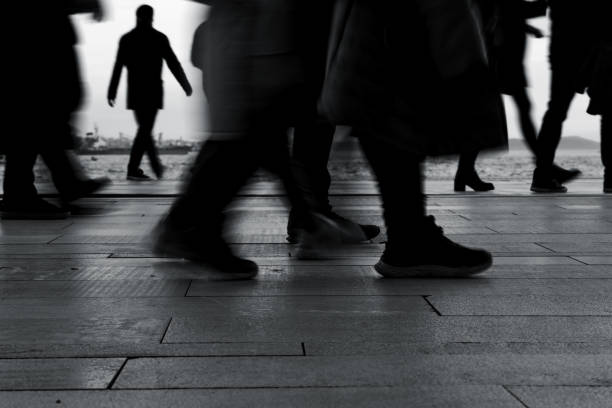 istock Walking silhouettes in istanbul 1460566994