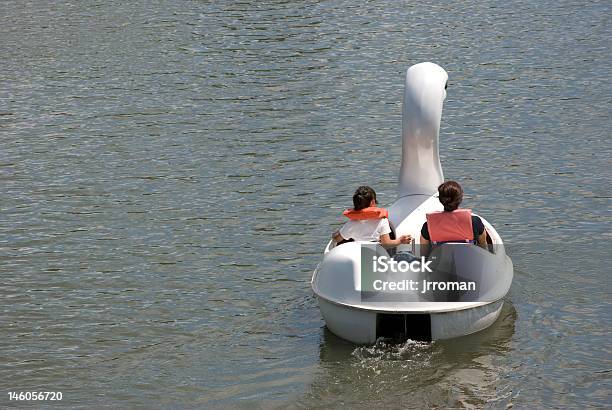 Swan Peddle Boat Stock Photo - Download Image Now - Pedal Boat, Swan, Nautical Vessel
