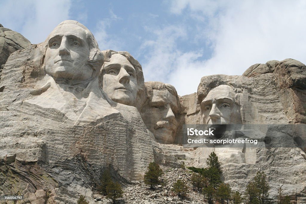 Monte de Rushmore - Royalty-free George Washington Foto de stock