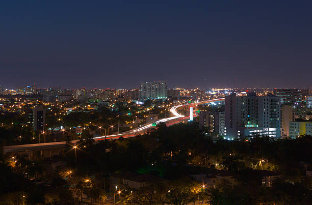 istock Miami Night Highway Traffic US Route 95 146056946