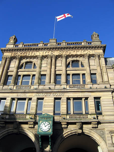 istock Historic Building in Liverpool 146057299
