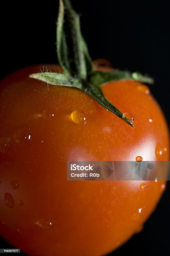 絶縁トマトのディテール - しずくのロイヤリティフリーストックフォト
