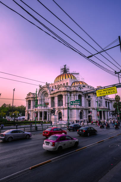 bellas artes sunset. - título de canción fotografías e imágenes de stock