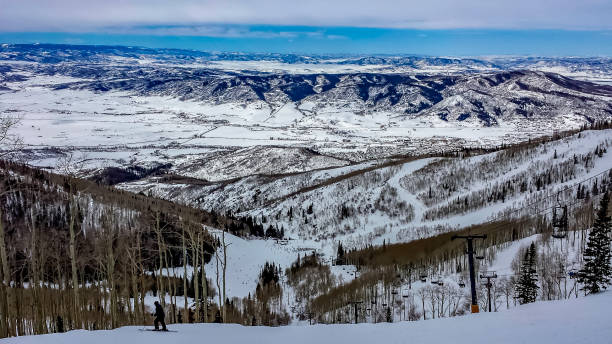 istock Skiing in Steamboat Springs, Colorado 1460582111