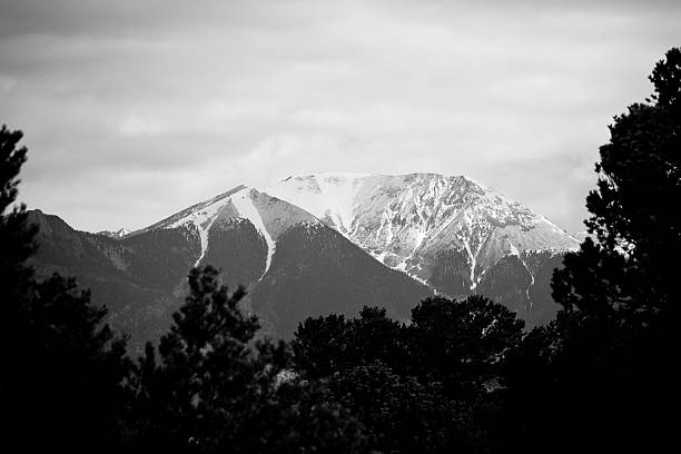 Cтоковое фото Гора Herard в Горы Сангре-де-Кристо