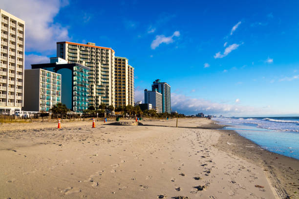 istock Myrtle Beach South Carolina shore morning 1460591021