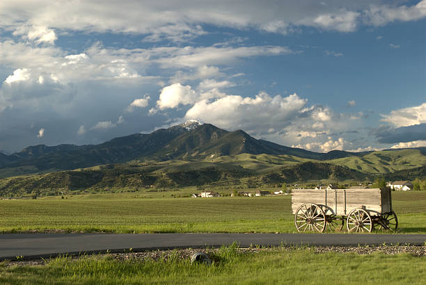 กัลลาติน เมโดวส์ - bridger mountains ภาพสต็อก ภาพถ่ายและรูปภาพปลอดค่าลิขสิทธิ์