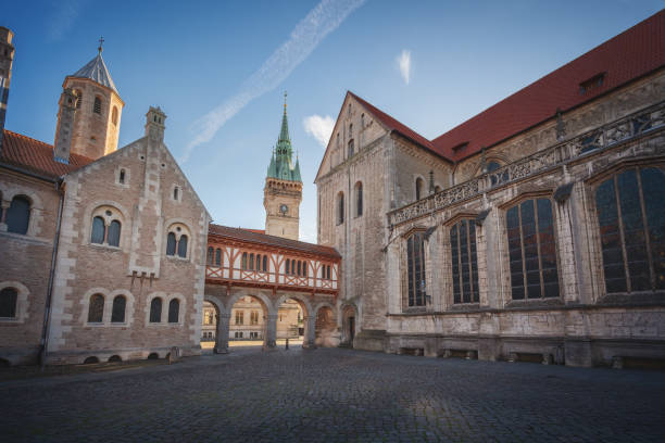 Burgplatz (Castle Square) with Dankwarderode Castle - Braunschweig, Lower Saxony, Germany