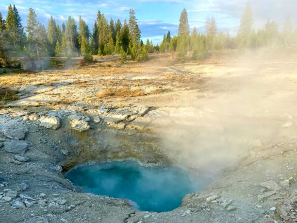 cieplica, yellowstone - cieplica zdjęcia i obrazy z banku zdjęć