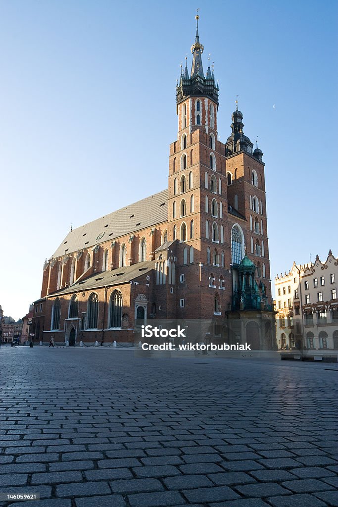 Chiesa Chiesa di Santa Maria in Cracovia, Polonia - Foto stock royalty-free di Architettura