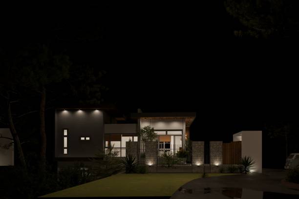 istock 3d render of village house at sunset 1460597518