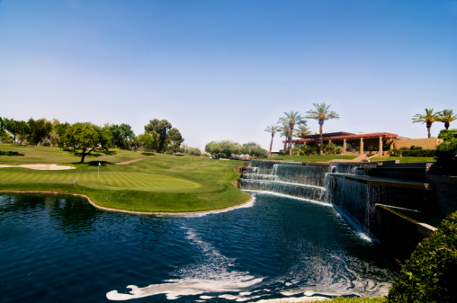 Luxury resort golf course in Scottsdale, AZ