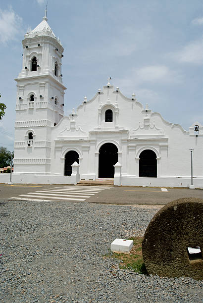 Church at Nata de los Caballeros, Cocle, Panama