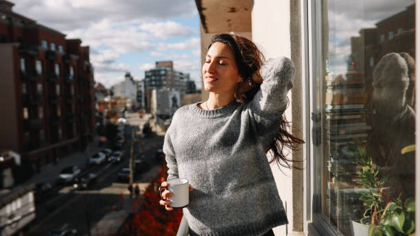 istock relaxing at the NYC balcony at home 1460630454