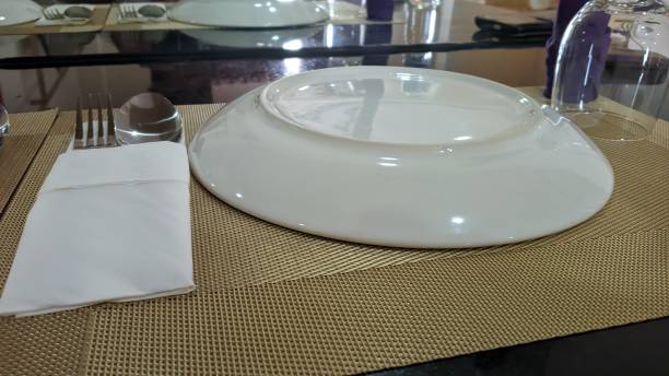 istock Looks beautiful plate and spoon on the dining table 1460650400