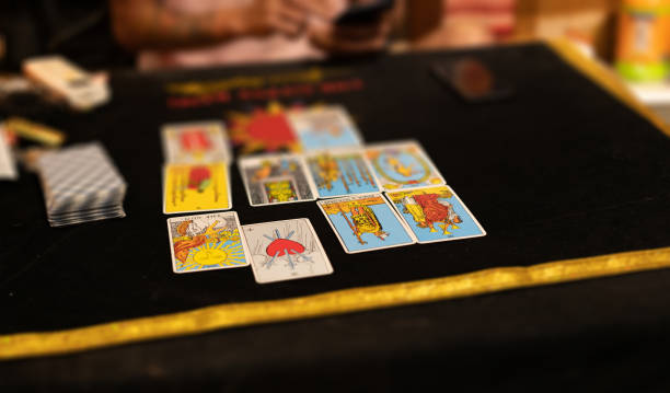 istock fortune teller do card reading for tarot prediction 1460655059