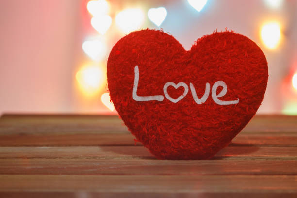 istock Valentine day with red heart 1460664745