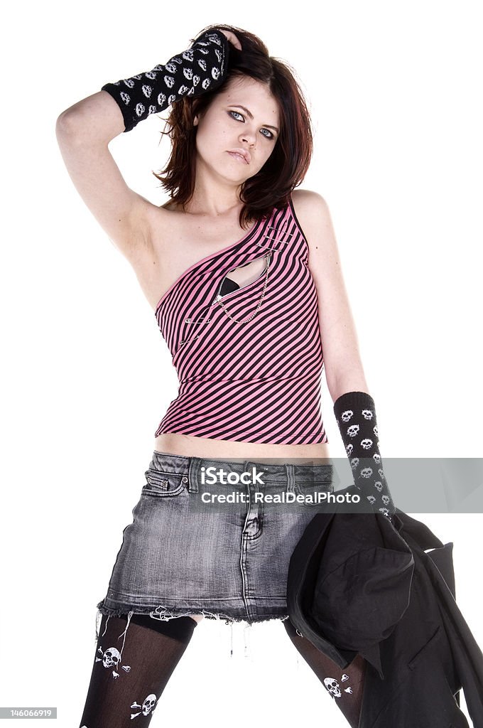 Pirate Punk Princesa - Foto de stock de 18-19 Anos royalty-free