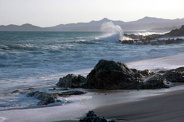 Rocky Beach Near Sunset