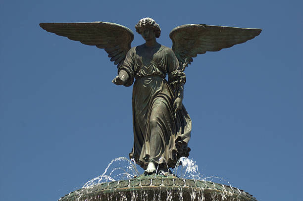 istock Bethesda Fountain close-up 146068064