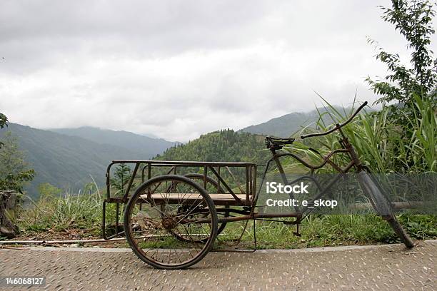 Side Of The Road Stock Photo - Download Image Now - Bicycle, China - East Asia, Horizontal