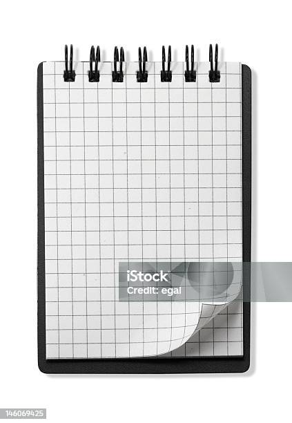 Foto de Bloco Espiral e mais fotos de stock de Aberto - Aberto, Agenda, Bloco Espiral