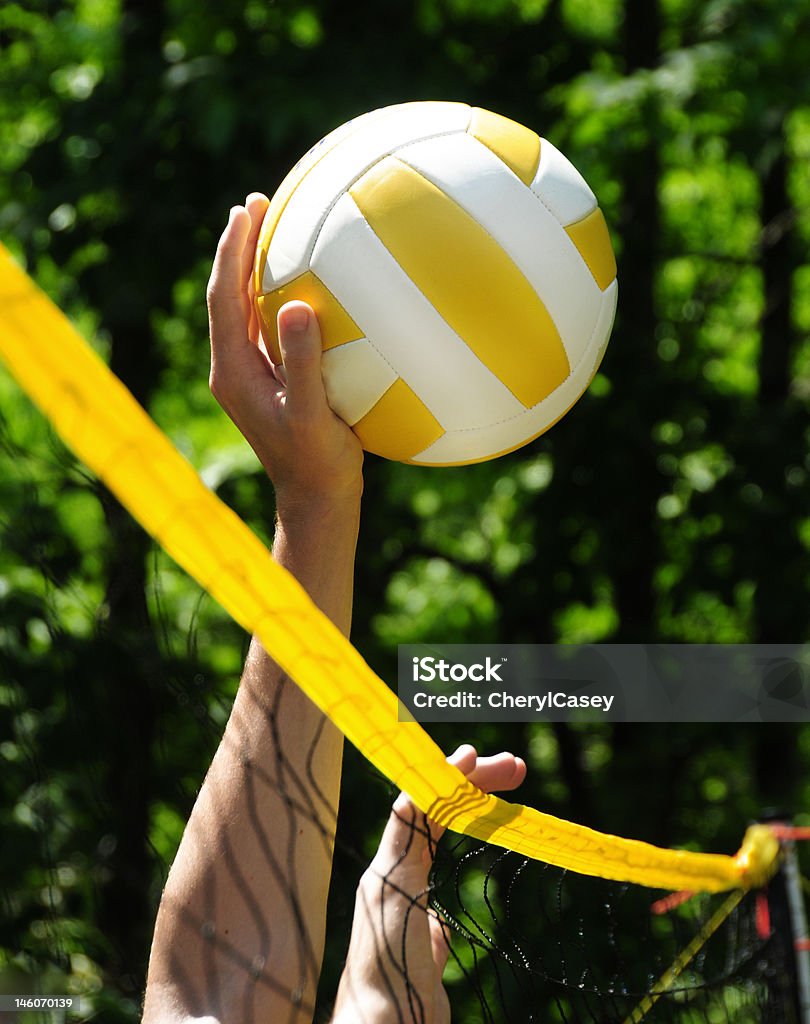 Voleibol jogo - Royalty-free Atividade Recreativa Foto de stock
