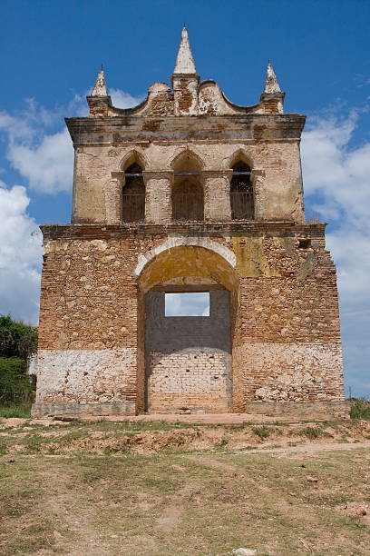 istock Ruin of Old Colonial Church 146070150