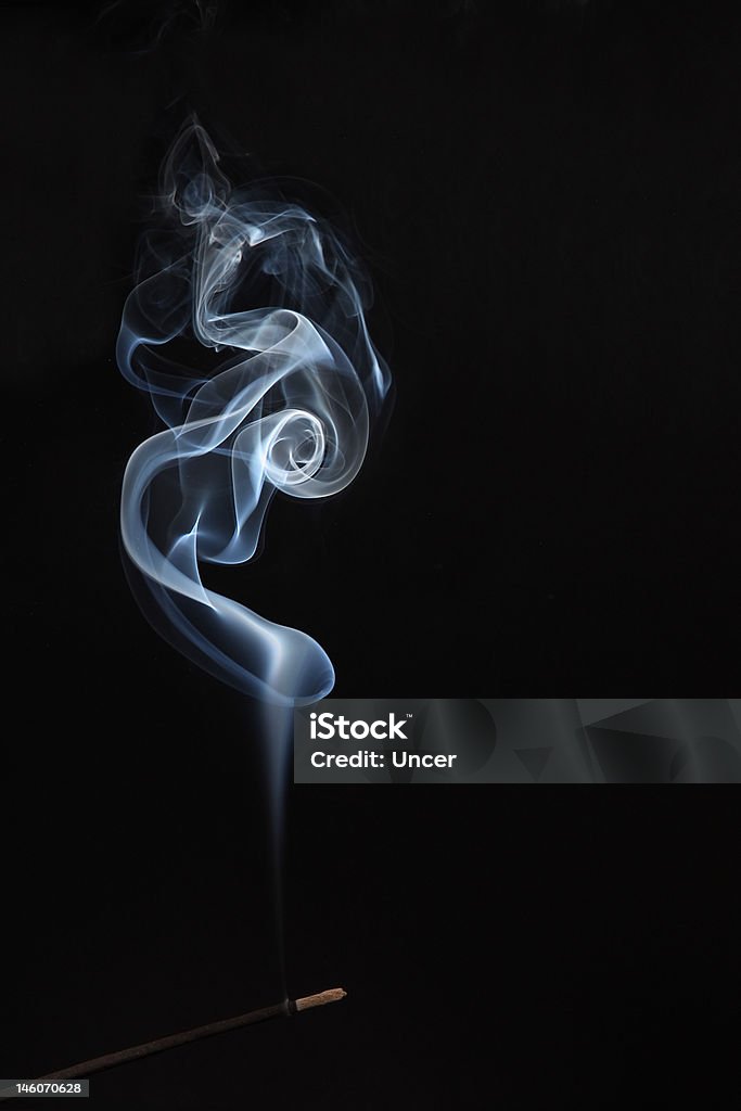 Blanco aumento de humo de memoria aromáticos - Foto de stock de Osmorhiza brachypoda libre de derechos