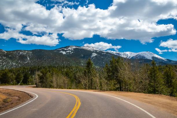 istock A long way down the road going to Colorado Springs, Colorado 1460706792