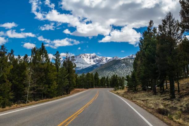 istock A long way down the road going to Colorado Springs, Colorado 1460706794