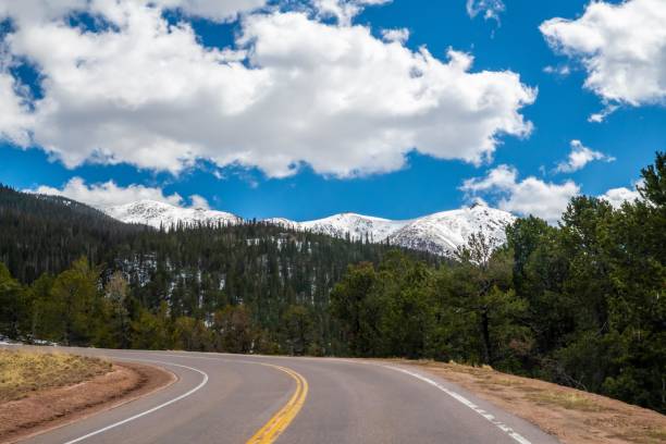 istock A long way down the road going to Colorado Springs, Colorado 1460706836