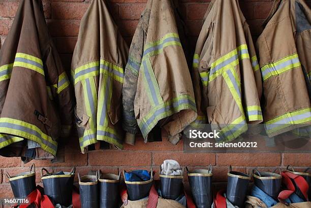 Another Day At Work Stock Photo - Download Image Now - Equipment, Heroes, Brick Wall
