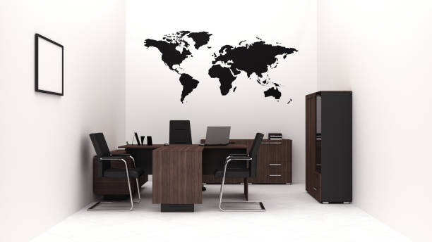 istock VIP office furniture 3D rendering 1460712620