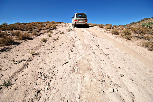 istock Four wheel drive in remote area 146071583