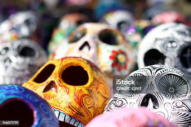 Day Of The Dead Stock Photo - Download Image Now - Day Of The Dead, Animal Skull, Craft Product