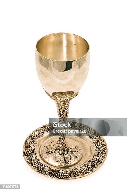 Kiddish Cup With Wine Stock Photo - Download Image Now - Purim, Grape, Healthy Eating