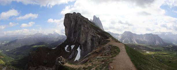 istock Panoramic Seceda mountain range in Italy South Tyrol 1460729528