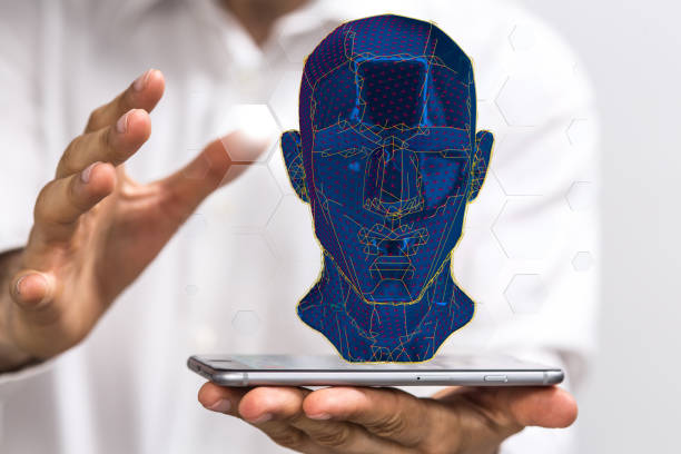 istock 3D render of a holographic digital style human brain conveying the idea 1460729837