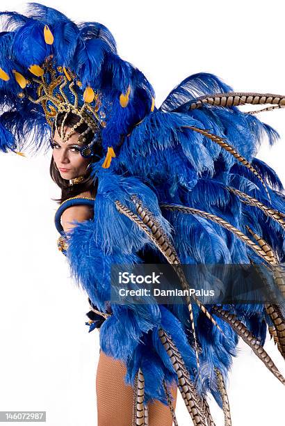 Carnaval Dança De - Fotografias de stock e mais imagens de Adereço para a Cabeça - Adereço para a Cabeça, Adulto, Azul