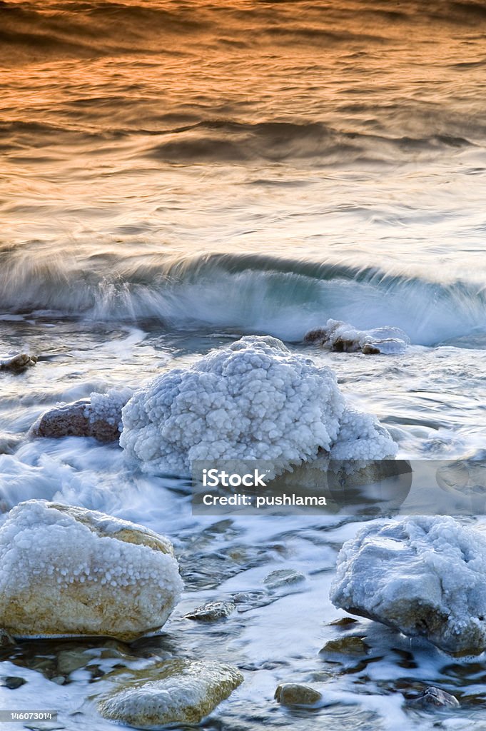 Nascer do sol sobre o Mar Morto - Royalty-free Ao Ar Livre Foto de stock