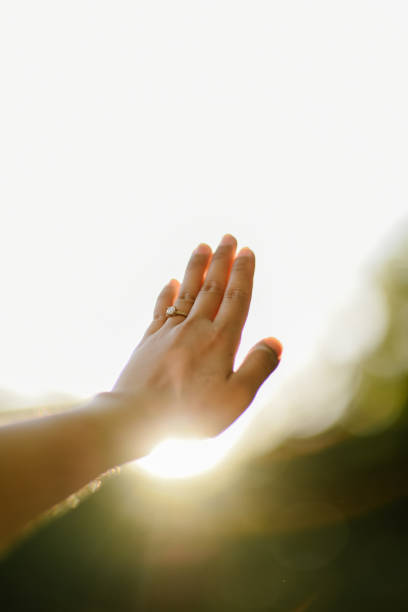 istock An engagement ring on a soon to be brides hand 1460730732