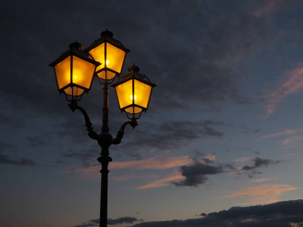 istock Street Lamp at Night 1460731044